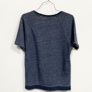 Everlane Tops - Everlane | Crewneck Short Sleeve Sweatshirt Blue Everlane Tops - Everlane | Crewneck Short Sleeve Sweatshirt Blue